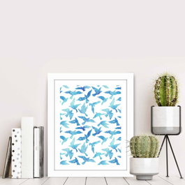 Wallity Cuadro decorativo enmarcado BCT-070 Multicolor